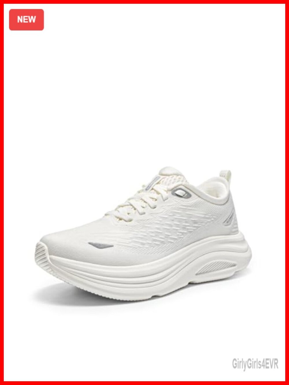 Women's Cushioned Walking Shoes with Arch Support for Running & Tennis